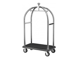 HOTEL TROLLEY LC101 WITH CHROME CONSTRUCTION